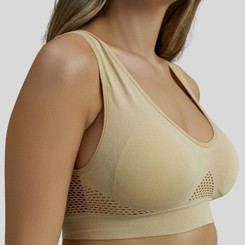 Lot de 3 Brassières Confortables - Soutiens-Gorge Aérés et Respirants