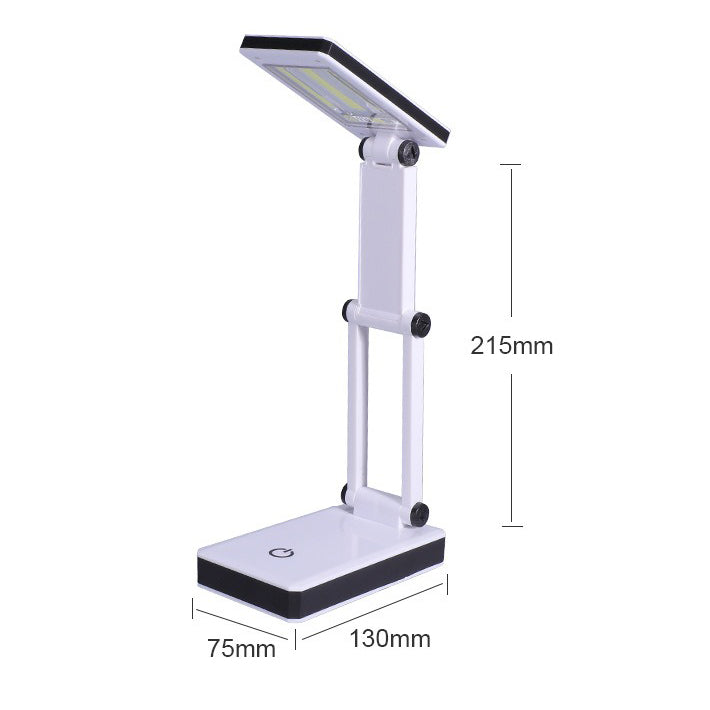 Lampe de Bureau LED Sans Fil Pliable avec Commande Tactile et 3 Niveaux de Luminosité