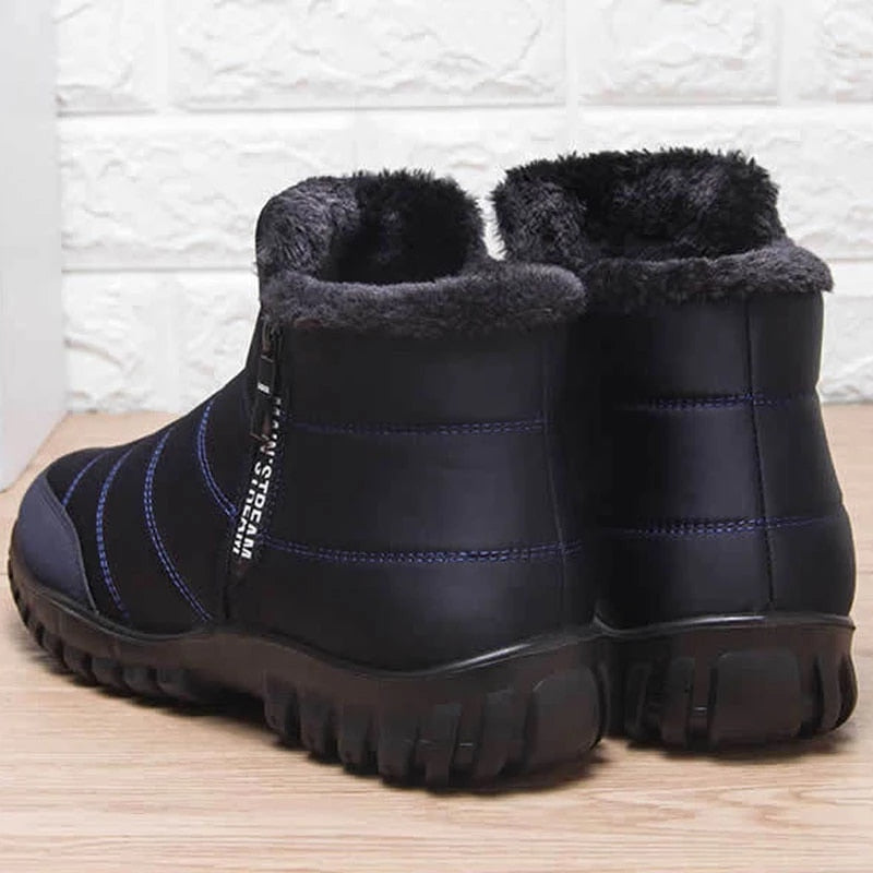 Bottes d'hiver orthopédique et imperméable pour femme