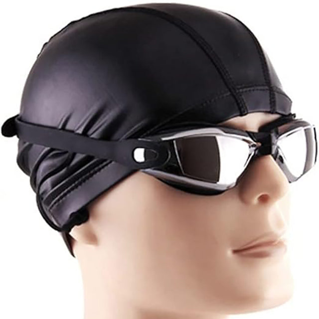 Lunettes de Piscine - Natation Anti-UV et Anti-buée avec Bouchons d'Oreille