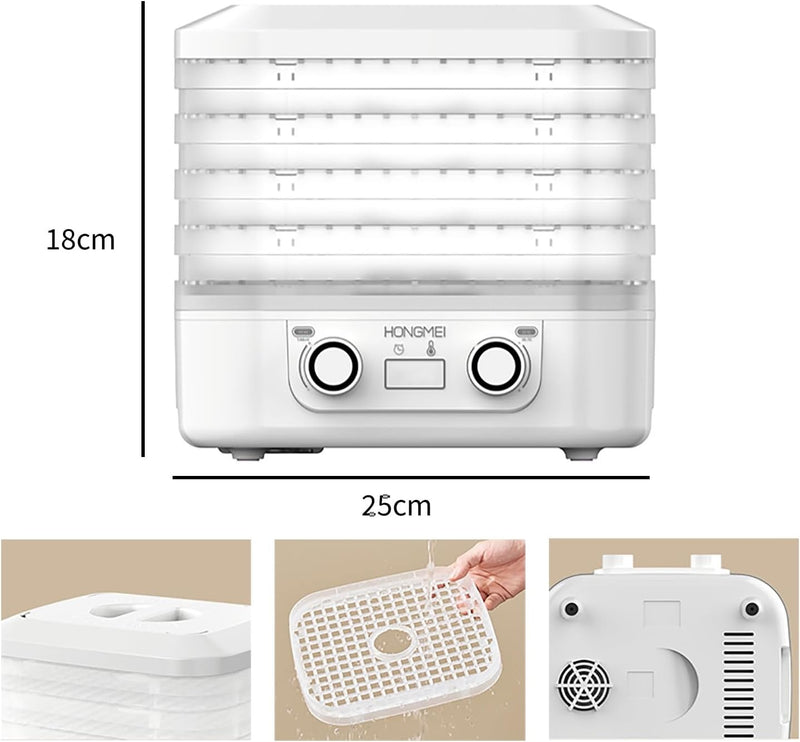 Déshydrateur Alimentaire à 5 Plateaux