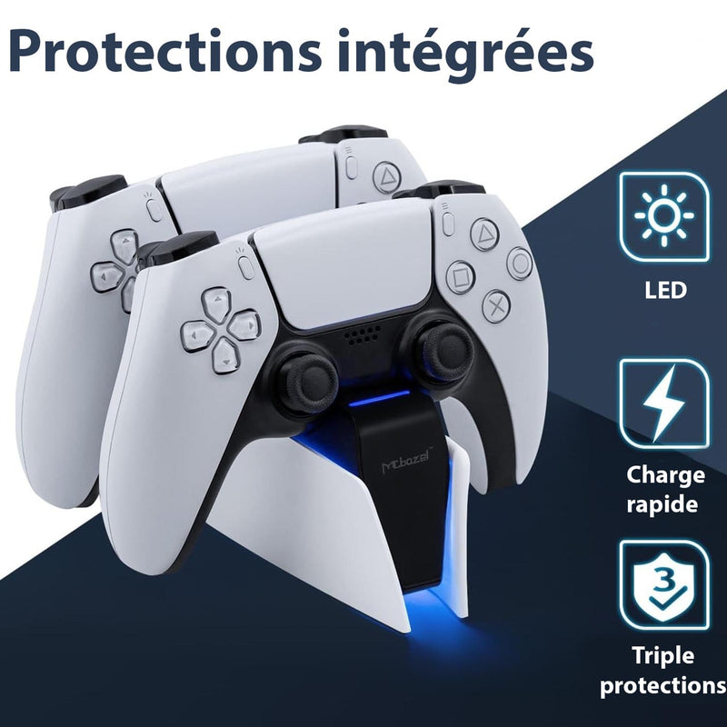 Chargeur Rapide de Manette PS5 avec Affichage LED