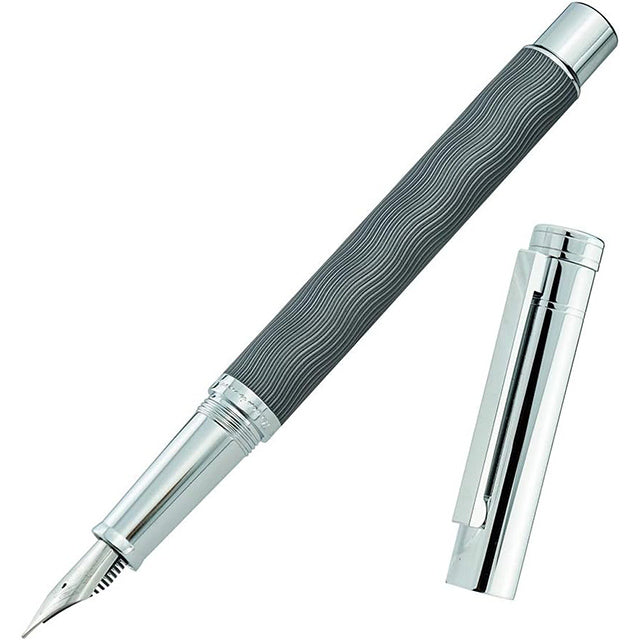 Stylo Plume à Pointe Fine en Inox