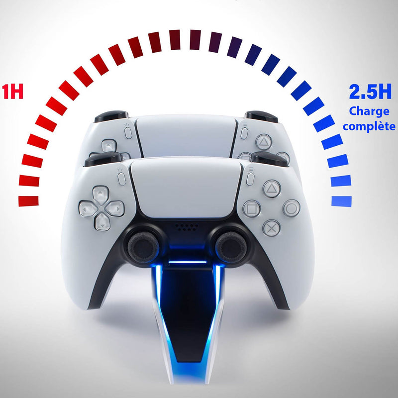 Chargeur Rapide de Manette PS5 avec Affichage LED