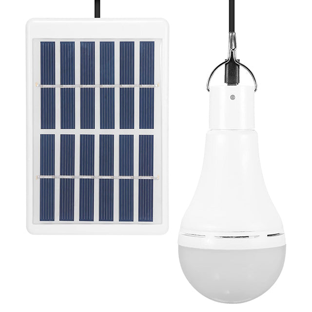 Ampoule Led Solaire - Puissante et Rechargeable 12W