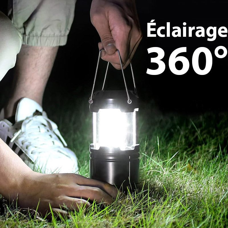 Lampe de Camping LED Portable et Étanche - Lanterne Extérieure Compacte et Puissante