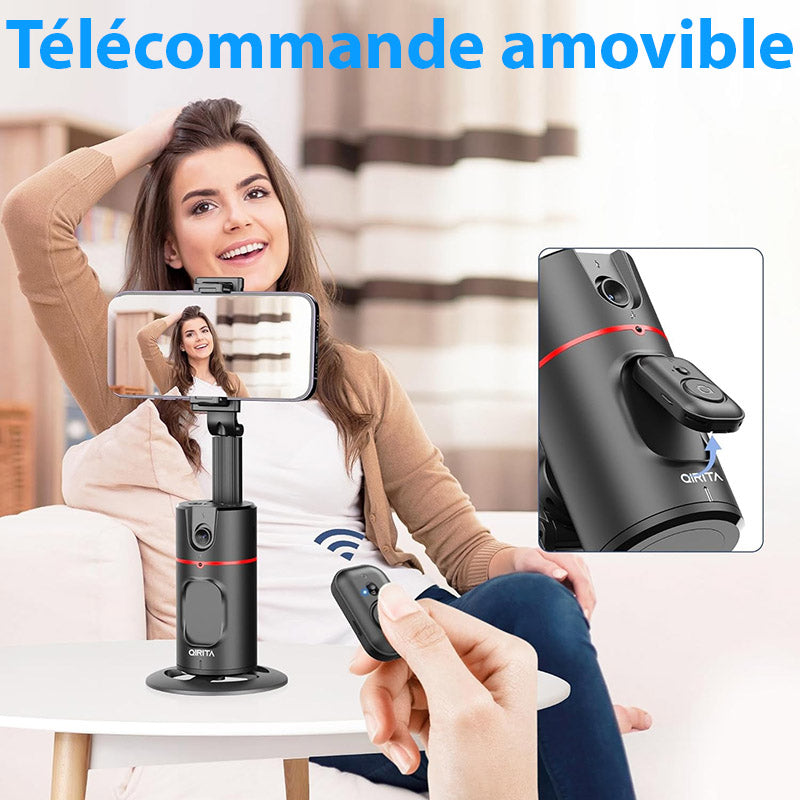 Support Téléphone Intelligent pour Selfie avec Suivi 360