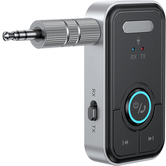 Transmetteur Récepteur Bluetooth 5.3 Avec Micro - Adaptateur Audio Téléphone Voiture Enceinte