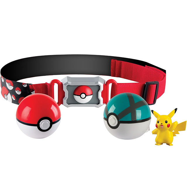 Ceinture Pokémon Clip'N' Go avec Pokeball et Pikachu