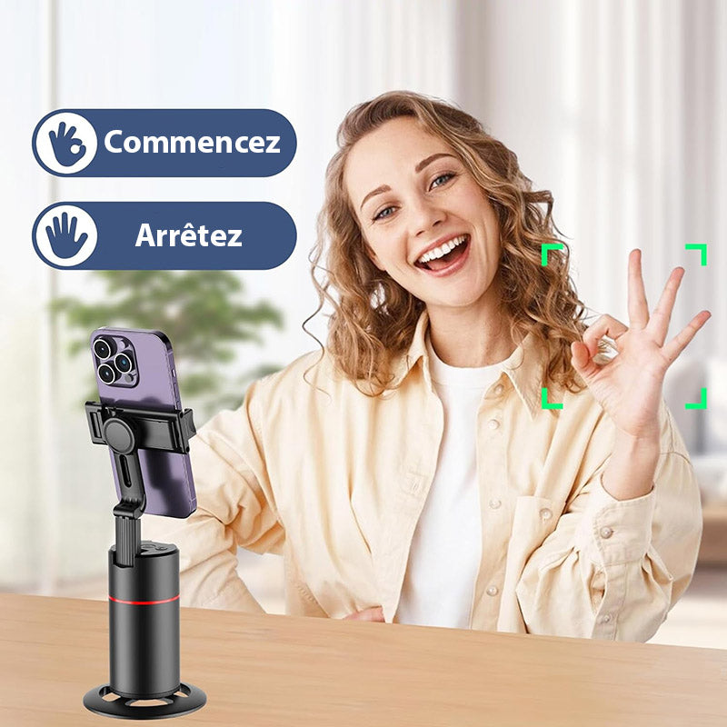 Support Téléphone Intelligent pour Selfie avec Suivi 360