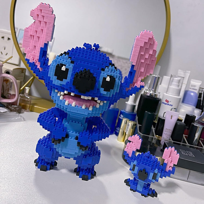 Nanoblock Stitch - Jouet de Construction Educatif - Puzzle 3D