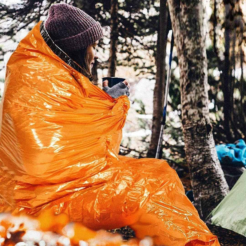 Sac de Couchage d'Urgence Imperméable et Léger