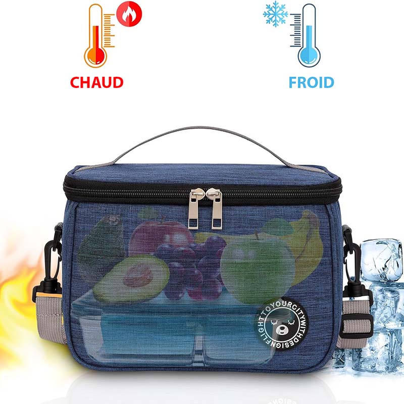 Sac de Repas Isotherme Portable - Lunch Box Isotherme