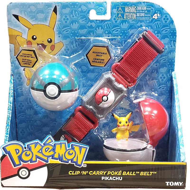 Ceinture Pokémon Clip'N' Go avec Pokeball et Pikachu