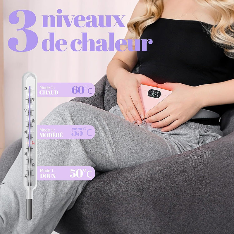 Ceinture Chauffante Règles Douloureuses - Soulage les Douleurs Menstruelles