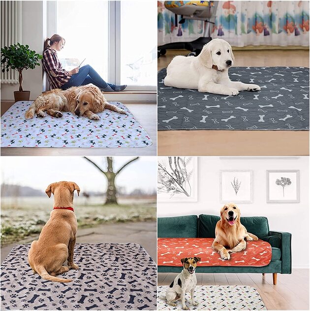 Tapis de lit imperméable pour chiens et animaux de compagnie