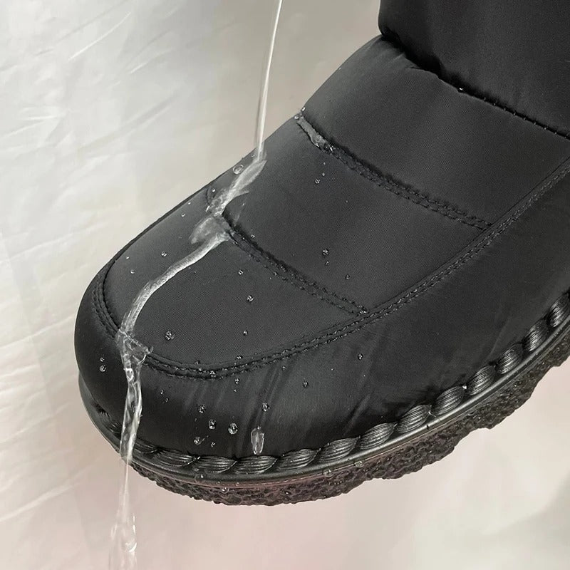 Bottes de neige imperméables et fourrées