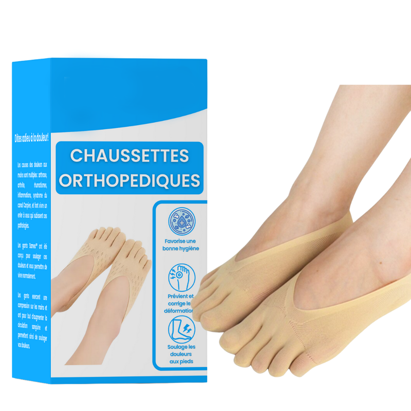 Chaussettes orthopédiques de compression