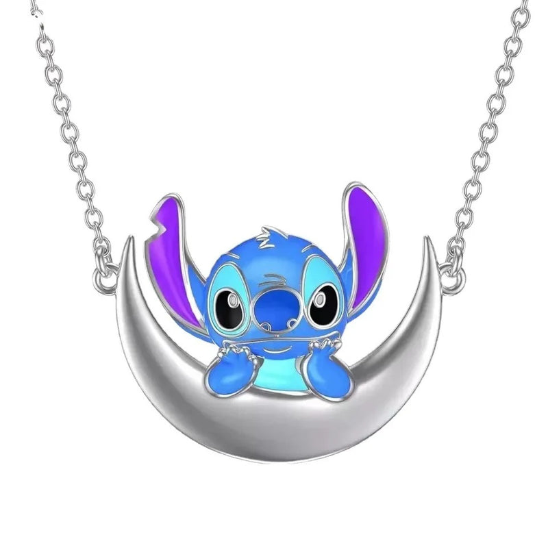 Bijoux Lilo et Stitch - Collier et boucles d'oreilles