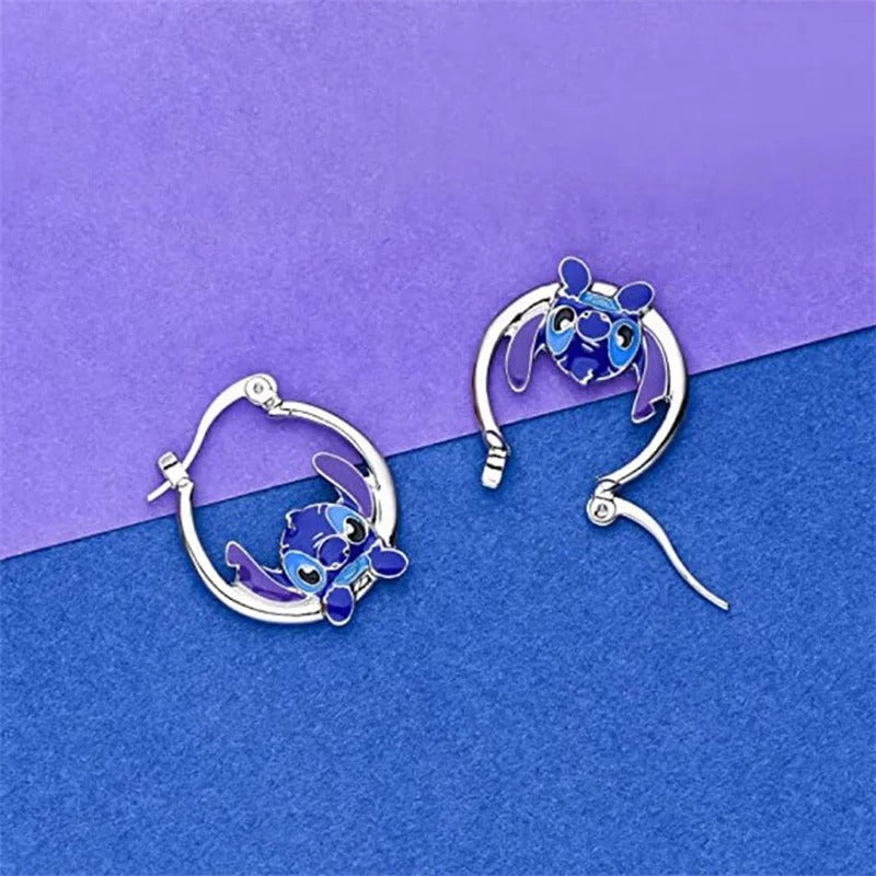 Bijoux Lilo et Stitch - Collier et boucles d'oreilles