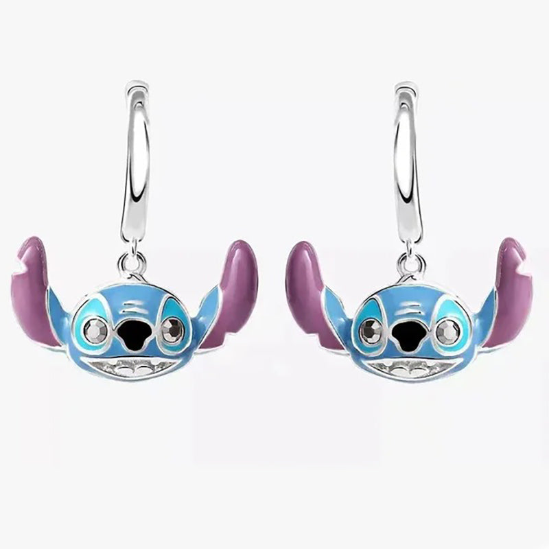 Bijoux Lilo et Stitch - Collier et boucles d'oreilles