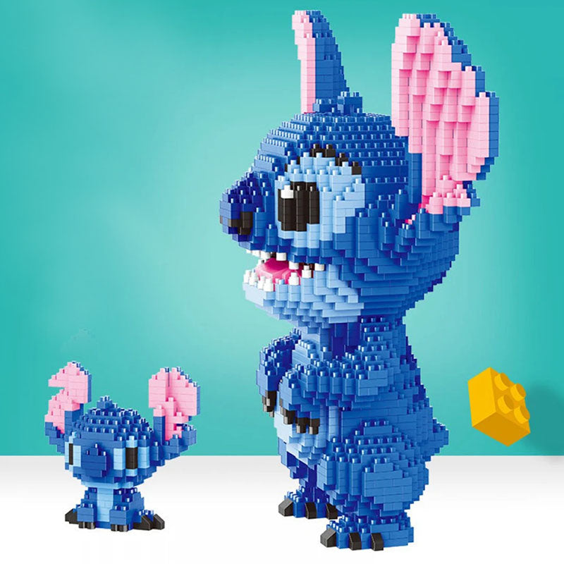 Nanoblock Stitch - Jouet de Construction Educatif - Puzzle 3D