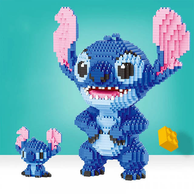 Nanoblock Stitch - Jouet de Construction Educatif - Puzzle 3D