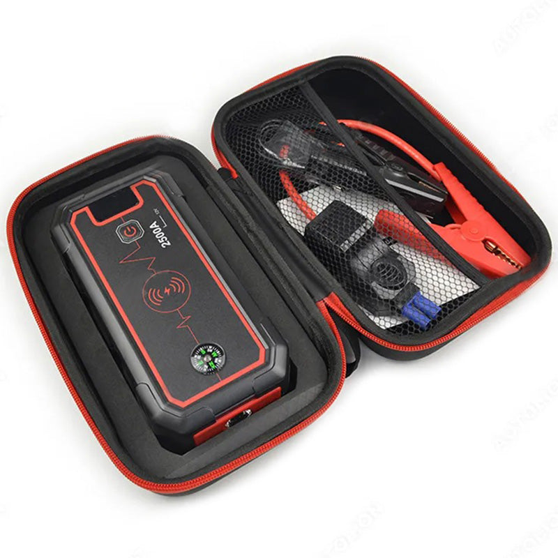 Booster Professionnel de Voiture Moto avec Chargeur Led 2500A et 23800mAh