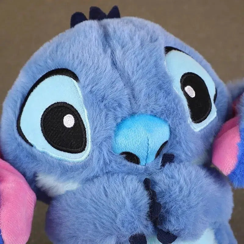 Peluche Stitch Apaisante avec Respiration Réaliste et Douce Berceuse