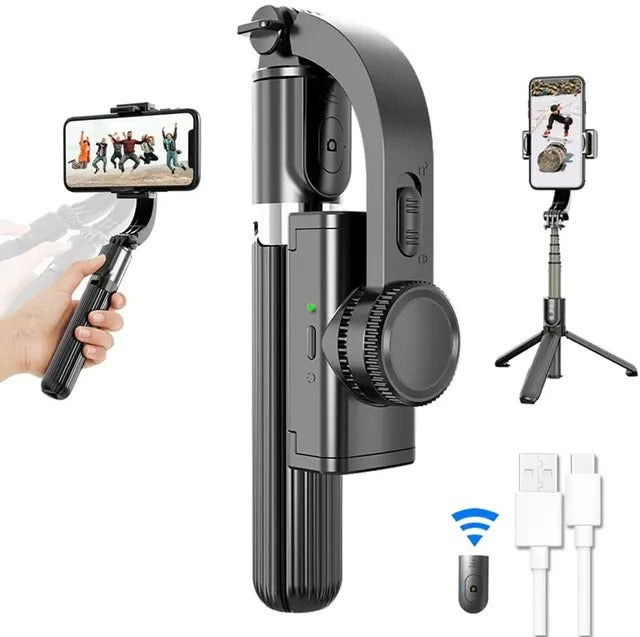 Stabilisateur Gimbal pour smartphone - Perche à Selfie Intelligente