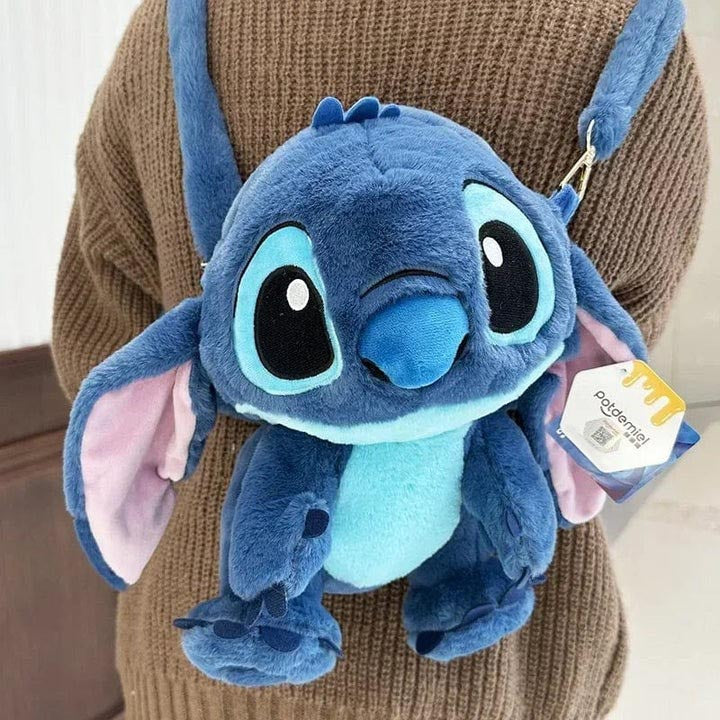 Peluche Stitch 2-en-1 Sac à Dos - Douce et Pratique