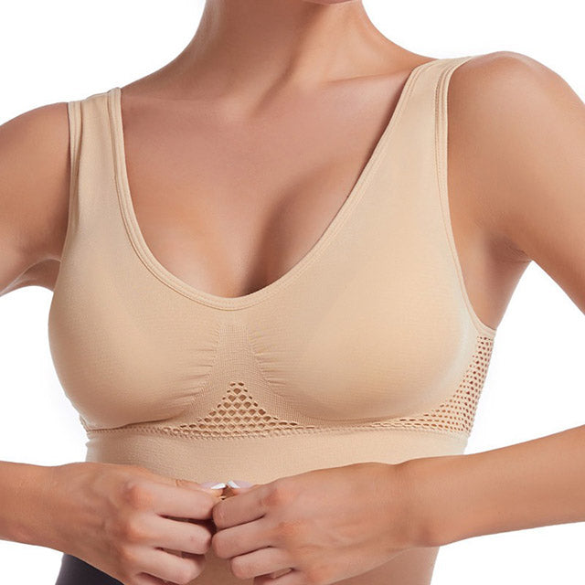 Lot de 3 Brassières Confortables - Soutiens-Gorge Aérés et Respirants