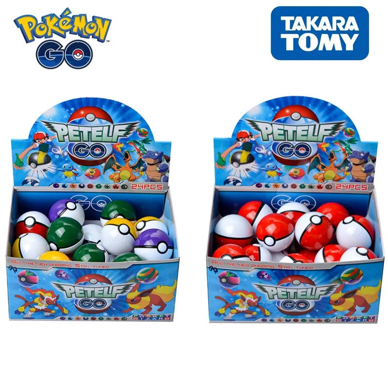 Lot de 24 de Pokéballs avec Mini Figurines