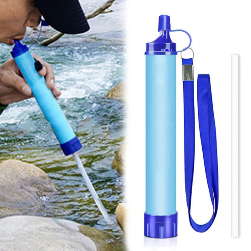 Paille Filtrante - Purificateur d'eau Portable - Kit de Survie