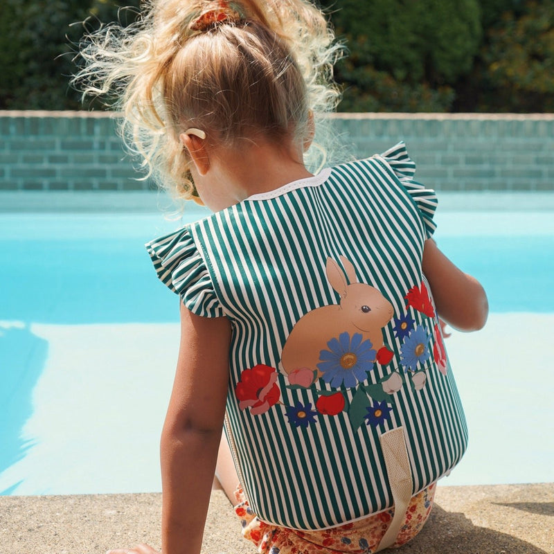 Gilet de Natation Enfants avec Sangle Ajustable et Fermeture de Sécurité