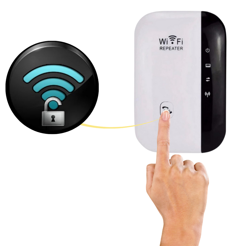 Répéteur Wifi Puissant - Amplificateur Wifi compatible Orange Free Bouygues SFR