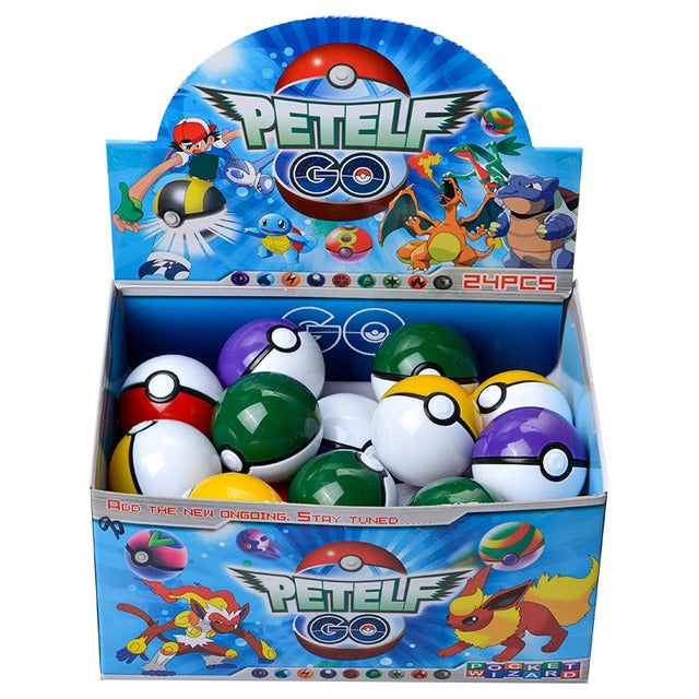 Lot de 24 de Pokéballs avec Mini Figurines