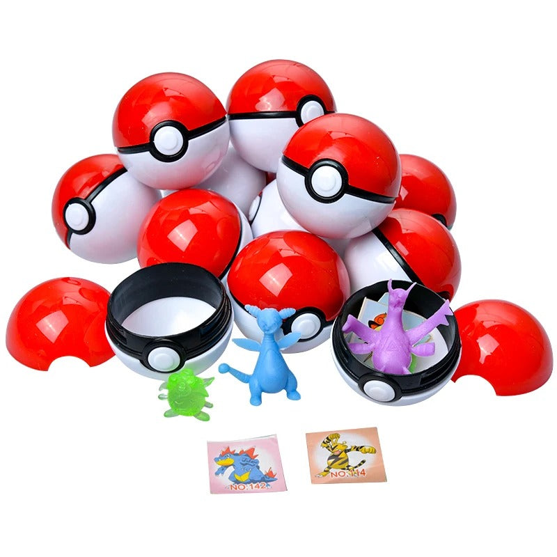 Lot de 24 de Pokéballs avec Mini Figurines