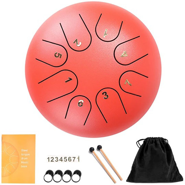 Tongue Drum - Instrument de Percussion pour Méditation Yoga Camping