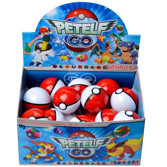 Lot de 24 de Pokéballs avec Mini Figurines