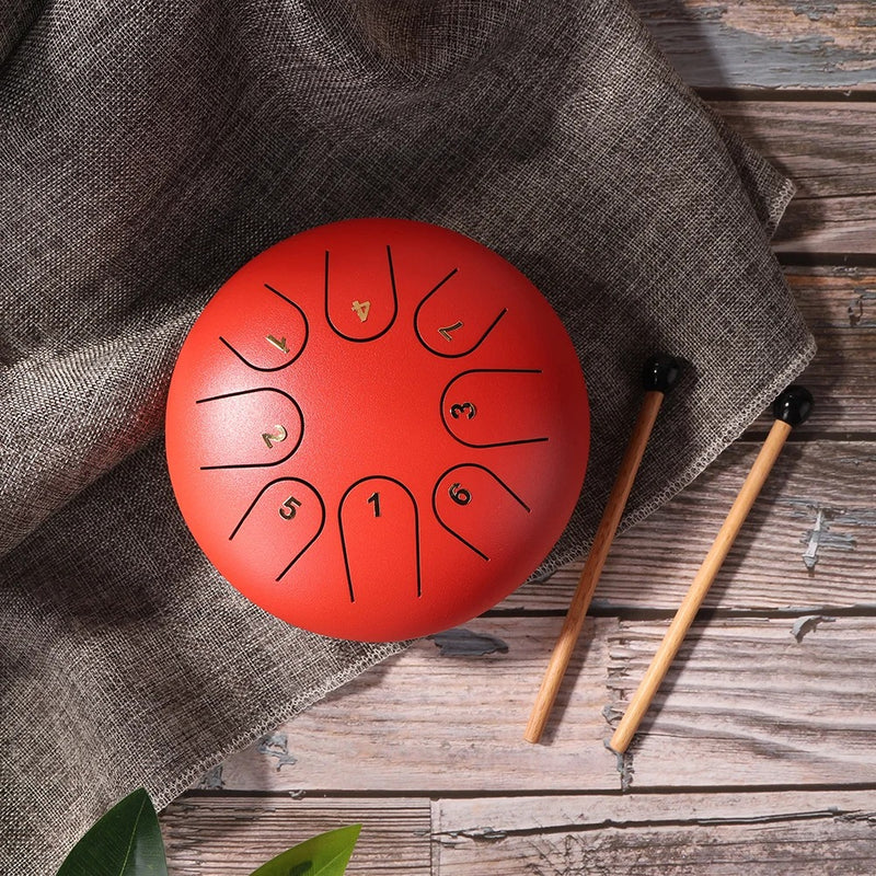 Tongue Drum - Instrument de Percussion pour Méditation Yoga Camping