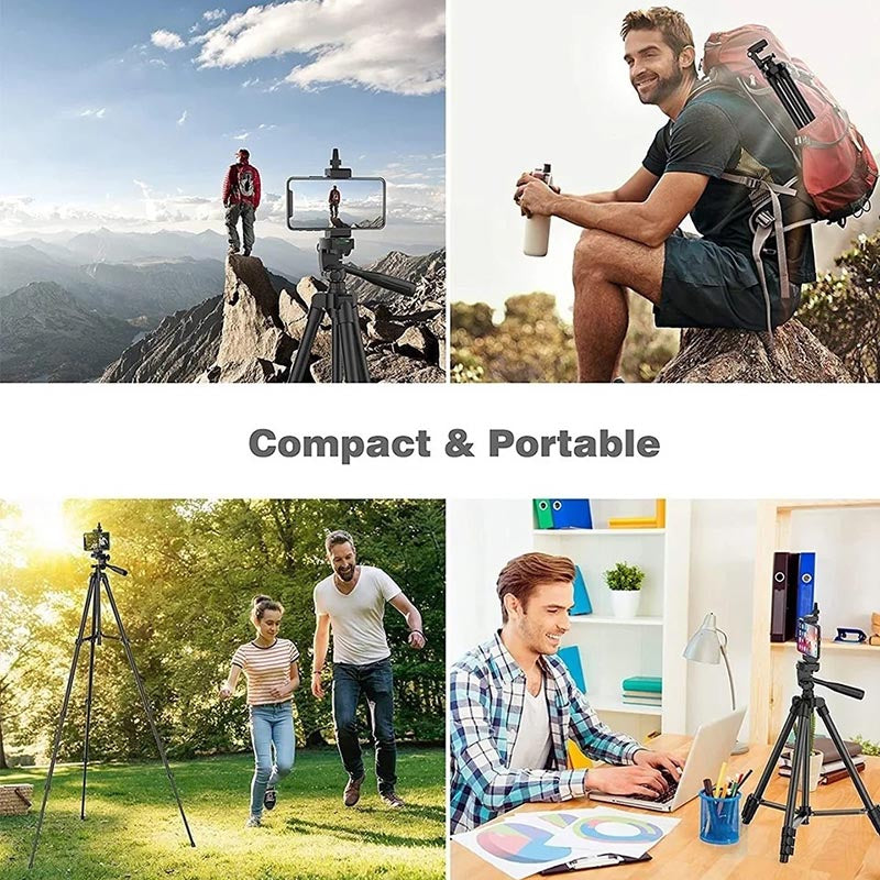 Trépied Professionnel pour Appareil Photo Téléphone Niveau Laser