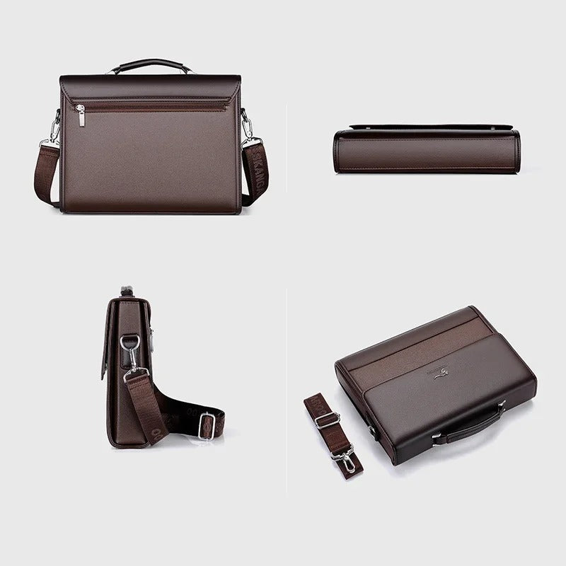 Sacoche Porte Documents en Cuir pour Homme