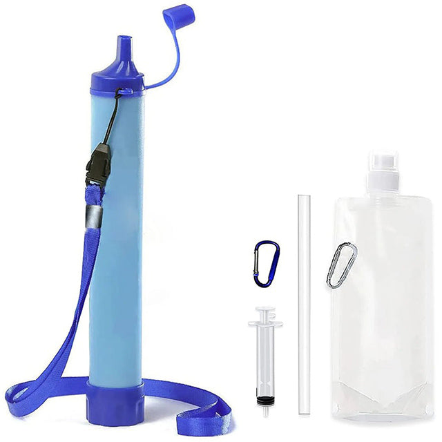 Paille Filtrante - Purificateur d'eau Portable - Kit de Survie