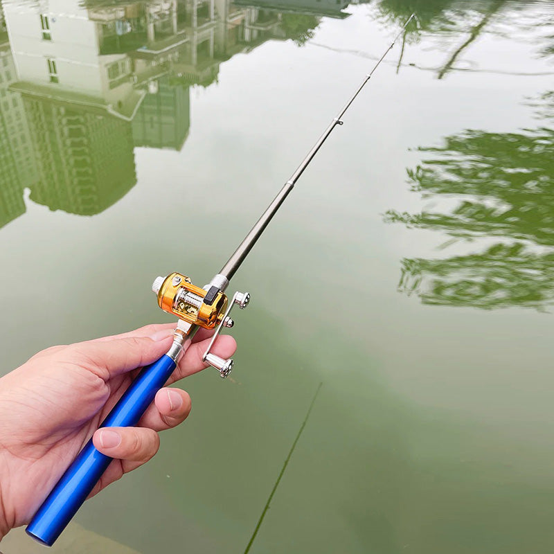 Mini canne à pêche pliable - PocketFish