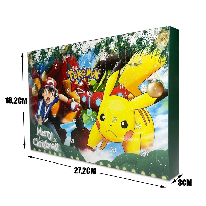 Calendrier de l’Avent Pokémon 2023 - 24 figurines