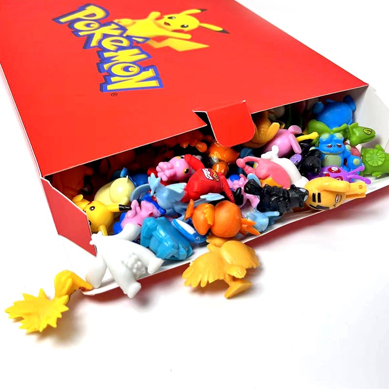 Coffret cadeau Noël Pokémon - 144 figurines