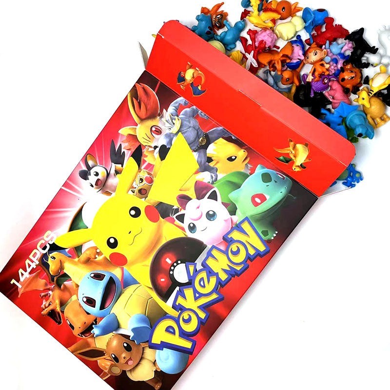 Coffret cadeau Noël Pokémon - 144 figurines