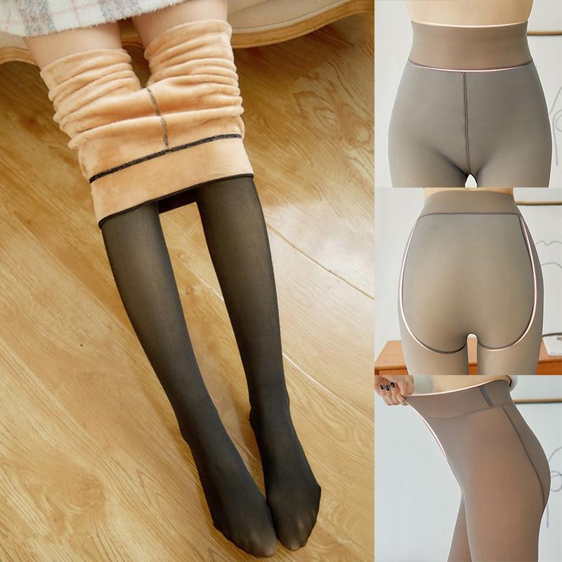 Collants polaires spécial protection thermique - Effet translucide