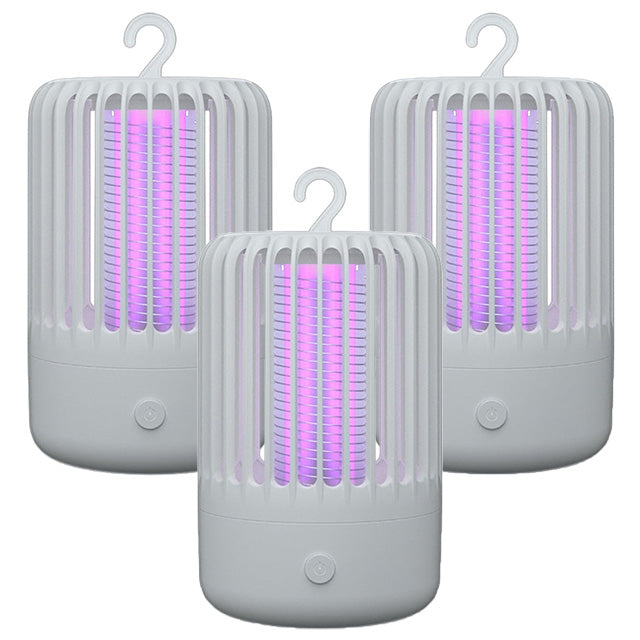 Lampe Anti-Moustique Rechargeable à Large Couverture et Longue Durée